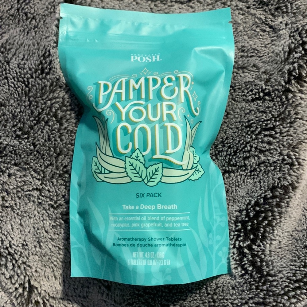 Perfectly Posh Pamper Your Cold Shower Tablets